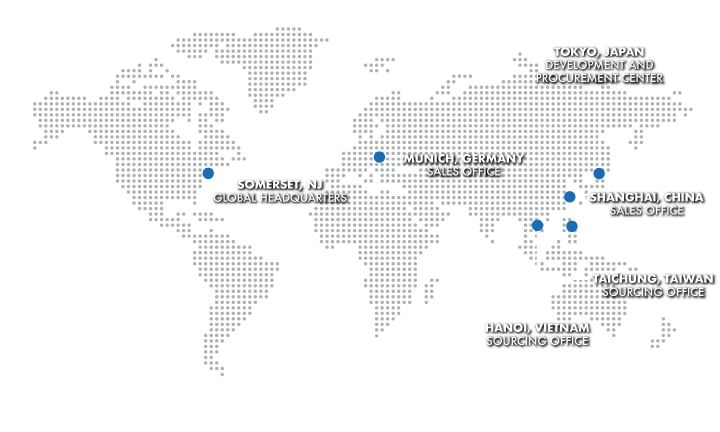 AdvanTech International グローバルフットプリント